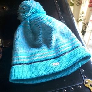 C9 by Champion Blue/Silver Winter Hat with Pom top. One Size Fits All.